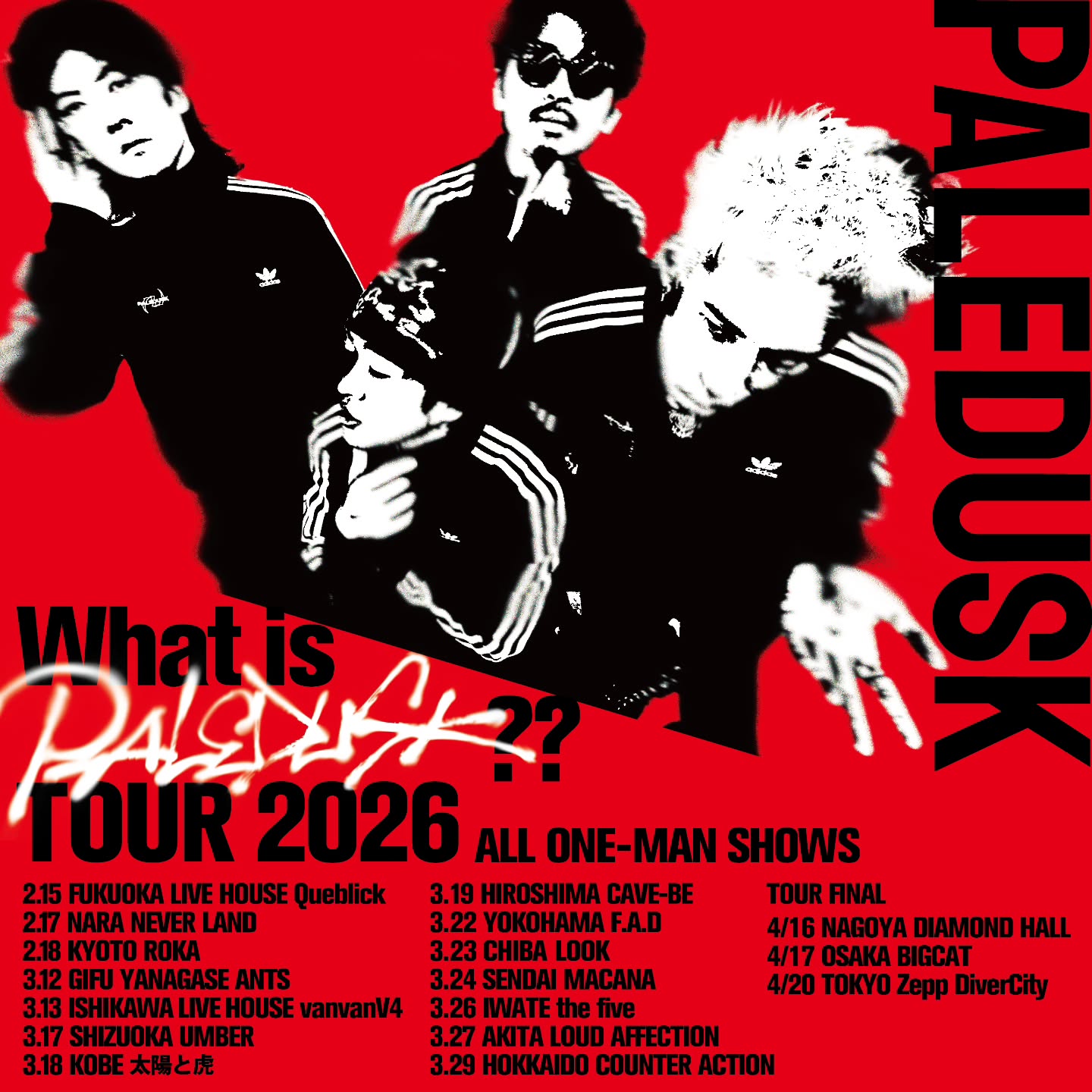 Paledusk What is Paledusk?? TOUR 2026 Poster 2026